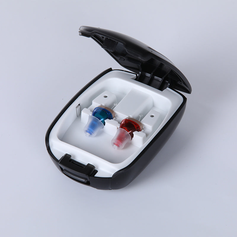 Hearing Aid Invisible In-ear Pair Of Rechargeable Sound Amplifier Accessories