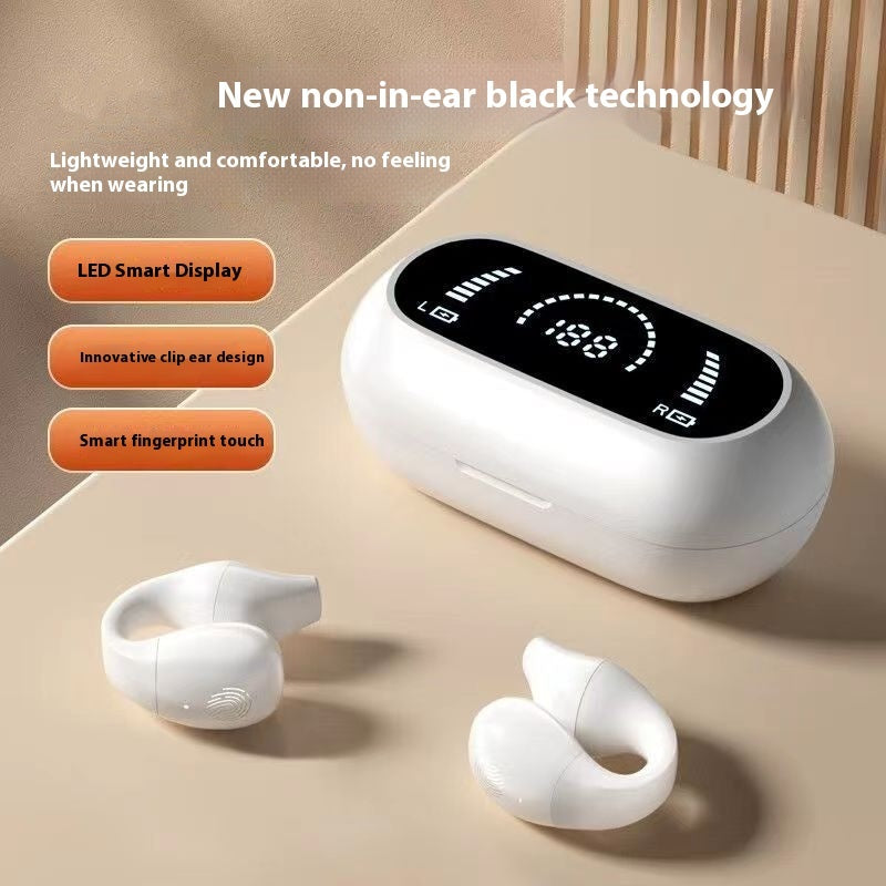 Bone Conduction Bluetooth Headphones - Open-Ear Wireless Sports Earphones