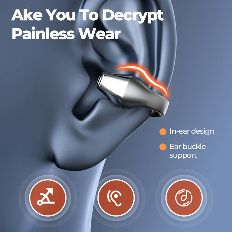 Bone Conduction Bluetooth Headphones - Open-Ear Wireless Sports Earphones
