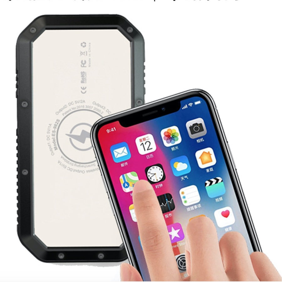 Wireless Solar Powerbank Phone Accessories Torch