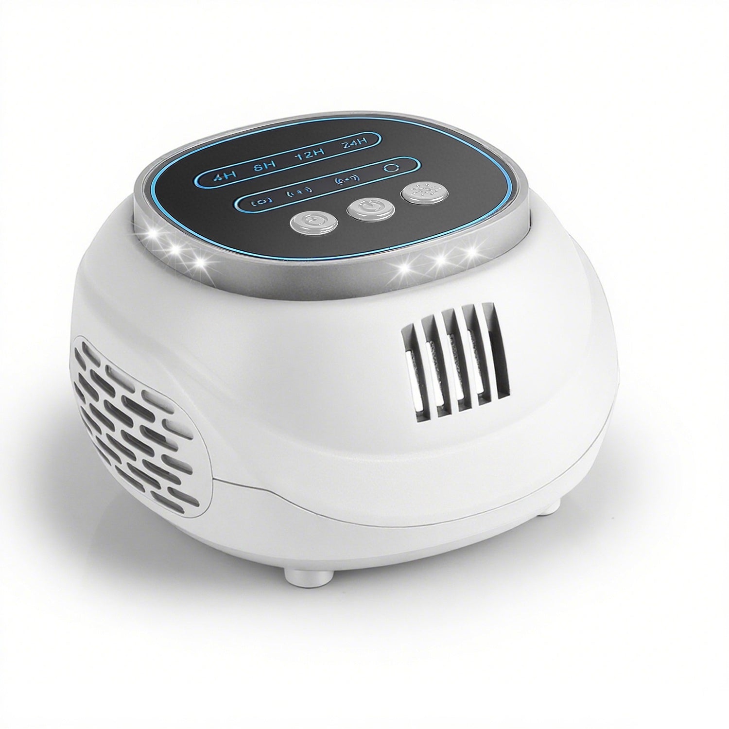 1Pc Ultrasonic Rodent Chaser Rat Repellent Pest Driver Mouse Control Squirrel Repeller With 4 Modes 4-65KHz Strobe Light 4 Timer 1292sq.ft. Coverage For Rodent Mouse Rats Squirrels Bats