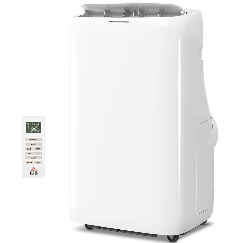 14000 BTU Portable Air Conditioner, Inverter & Dual Hose AC Unit W Cool, Dehumidifier, Fan, For 700 Sq. Ft, Window Kit