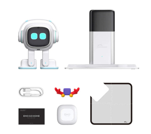 Robot Toy Desktop Voice Recognition Emotion Ai Communication Intelligent Children Accompany Interactive Electronic Pet