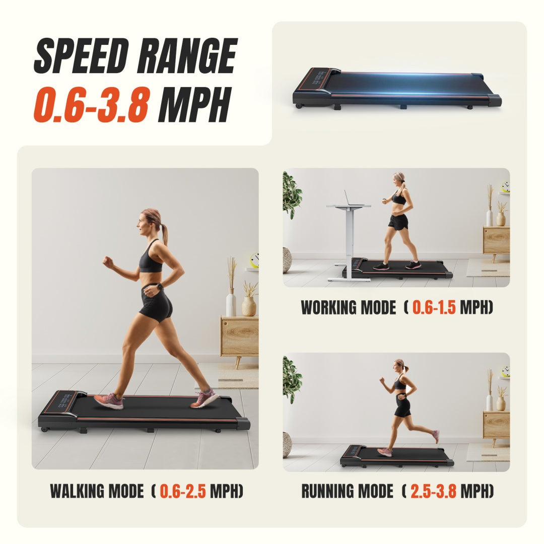 Walking Pad Treadmill - Compact & Portable Walking Pad, Quiet Operation, Adjustable Speed Settings